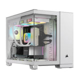 Corsair 2500X RGB Micro Tower Hvid