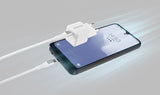 Intenso 7803042 oplader til mobil enhed Universel Hvid Vekselstrøm Hurtig opladning Indendørs