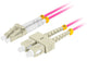 Lanberg FO-LUSU-MD41-0020-VT InfiniBand og fiberoptisk kabel 2 m 2x LC 2x SC LC/SC Lyserød
