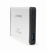 Gembird EE2-U3S-2-S drevkabinet HDD kabinet Sølv 2.5"