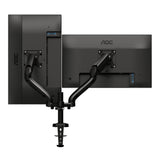 AOC AD110D0 skærmbeslag og -stativer 81,3 cm (32") Skrivebord Sort