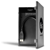 Axagon ADSA-1S6 drevkabinet HDD/SSD kabinet Sort 2.5"