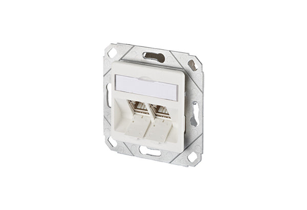METZ CONNECT 130B12D21102-E stikkontakt RJ-45 Hvid