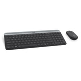 Logitech 920-009194 tastatur Mus inkluderet Universel RF trådløst AZERTY Belgisk Grafit