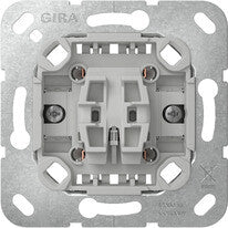 GIRA 310700 elektrisk afbryder Kipafbryder Krom, Grå