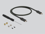 DeLOCK 42003 drevkabinet SSD kabinet Sort M.2