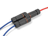 DeLOCK 88143 kabel kønsskifter RJ45 2x RJ45 Sort