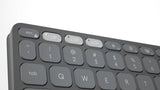 Logitech 920-013005 tastatur til mobil enhed QWERTZ Tysk Bluetooth Hvid