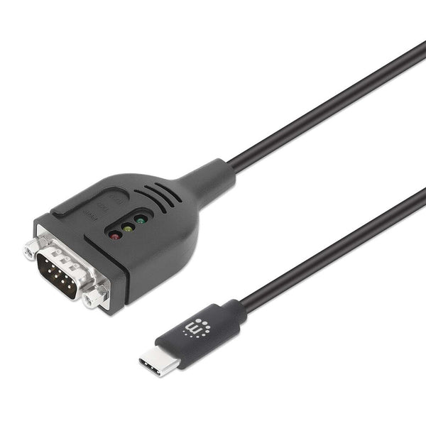 Manhattan 154499 serielkabel Sort 1 m USB Type-C DB-9