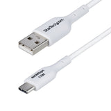 StarTech.com USB2AC1MNCWHE USB-kabel USB 2.0 1 m USB A USB C 0,48 Gbit/sek. Hvid