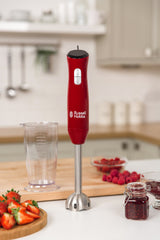 Russell Hobbs Desire 0,7 L Nedsænkning blender 500 W Rød, Rustfrit stål