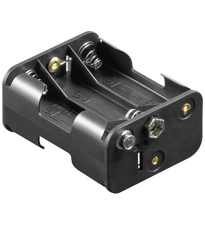 Goobay 11467 batteriholder og tryklås 6 AA