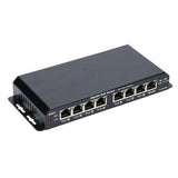 Extralink EX.1025 netværksswitch Ikke administreret L2 Gigabit Ethernet (10/100/1000) Strøm over Ethernet (PoE) 1U Sort