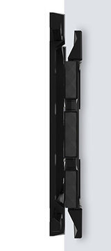 B-Tech Twin Cantilever 190,5 cm (75") Væg Sort