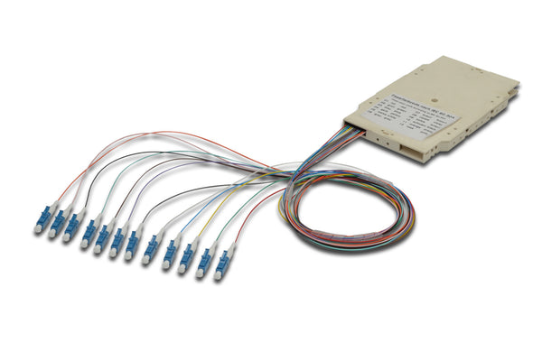 Digitus A-96533-02-UPC-4 fiber adapter LC Flerfarvet
