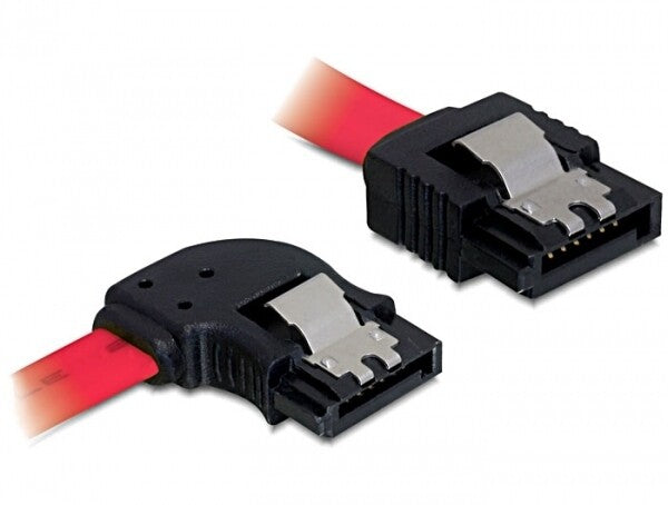 DeLOCK 82603 SATA-kabel 0,5 m Rød