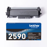 Brother TN-2590 tonerpatron 1 stk Original Sort