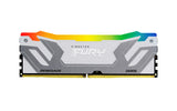 Kingston Technology FURY 24 GB 8400 MT/s DDR5 CL40 CUDIMM Renegade RGB, hvid XMP