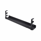 StarTech.com CALB-DESK-CABLE-TRAY kabelorganisator Skrivebord Kabelbakke Sort 1 stk