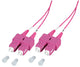 EFB Elektronik O0318.2-1.2 InfiniBand og fiberoptisk kabel 2 m 2x SC Violet