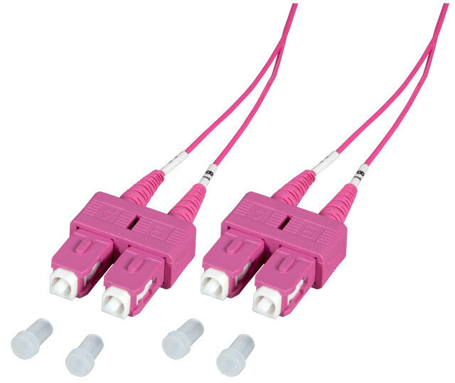 EFB Elektronik O0318.10-1.2 InfiniBand og fiberoptisk kabel 10 m 2x SC Violet