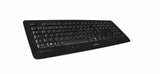 CHERRY DW 5100 tastatur Mus inkluderet Universel RF trådløst QWERTZ Tysk Sort