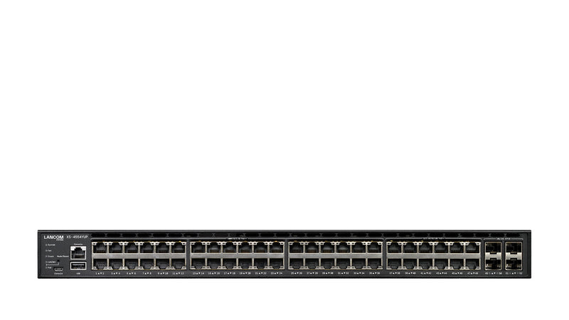 LANCOM XS-4554YUP Administreret L3 10G Ethernet (100/1000/10000) Strøm over Ethernet (PoE) 1U Sort
