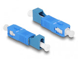 DeLOCK 87941 fiber adapter LC/SC 1 stk Blå