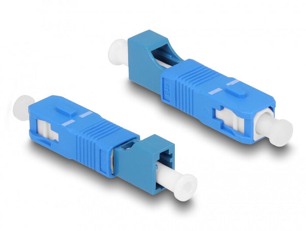 DeLOCK 87941 fiber adapter LC/SC 1 stk Blå