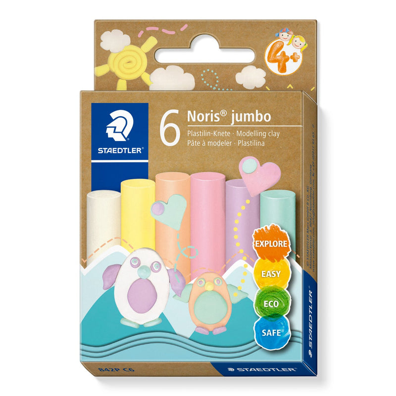 Staedtler 842P C6 forbrugsvare til modellering Modellering ler 16,6 g Forskellige farver 1 stk