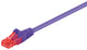 Goobay 95260 netværkskabel Violet 0,50 m Cat6 U/UTP (UTP)