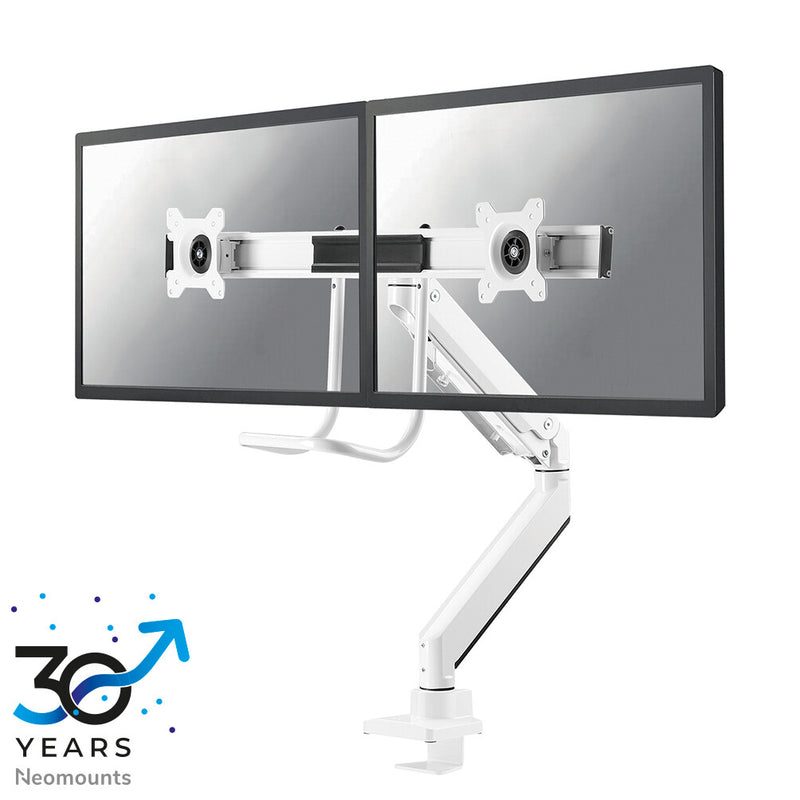 Neomounts NM-D775DXWHITE skærmbeslag og -stativer 81,3 cm (32") Skrivebord Hvid