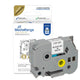 MediaRange MRBTZ251 print etiket Sort, Hvid