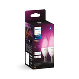 Philips Hue White and Color ambiance Kerte - E14 pærer - 2-pak
