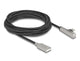 DeLOCK 80768 USB-kabel USB 2.0 3 m USB A USB C 0,48 Gbit/sek. Sort, Sølv