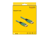 DeLOCK 80630 DisplayPort kabel 2 m Grøn