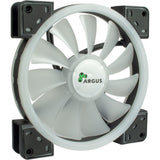Inter-Tech 88885539 Computerkølesystem Computerkabinet Ventilator 14 cm Sort 1 stk