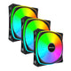 Montech RX120 PRO Computerkabinet Ventilator 12 cm Hvid 3 stk