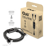 CLUB3D CAC-1527 USB-kabel 1,83 m USB C 2 x USB C 100 W Sort