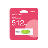 ADATA UV320 USB-nøgle 512 GB USB Type-A 3.2 Gen 1 (3.1 Gen 1) Grøn, Hvid