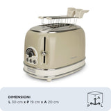 Ariete 0155/03 6 2 skive(r) 810 W Beige