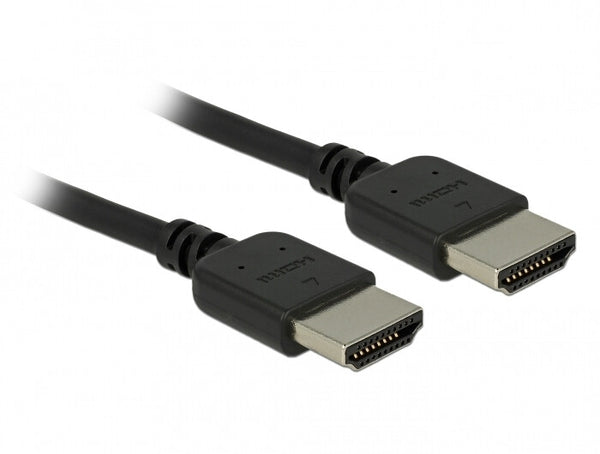 DeLOCK 85216 HDMI-kabel 1,5 m HDMI Type A (Standard) Sort