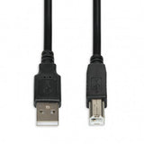 iBox IKU2D USB-kabel USB 2.0 3 m USB A USB B Sort