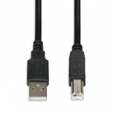 iBox IKU2D USB-kabel USB 2.0 3 m USB A USB B Sort