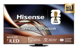 Hisense 55U8Q 139,7 cm (55") 4K Ultra HD Smart TV Wi-Fi Sort 700 cd/m²
