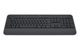 Logitech Signature K650 tastatur Kontor Bluetooth AZERTY Fransk Grafit