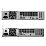 Synology RackStation RS3618xs NAS Stativ (2U) Intel® Xeon® D D-1521 8 GB DDR4 144 TB HDD DiskStation Manager Sort