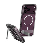 PanzerGlass CARE™ by ® Kickstand Case Transparent m. Hvid MagSafe iPhone 18 Pro | 17 Pro