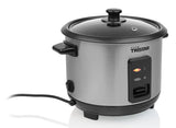 Tristar RK-6146 riskoger 1 L 400 W Sort, Sølv