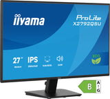 iiyama ProLite X2792QSU-B1 computerskærm 68,6 cm (27") 2560 x 1440 pixel Quad HD LED Sort